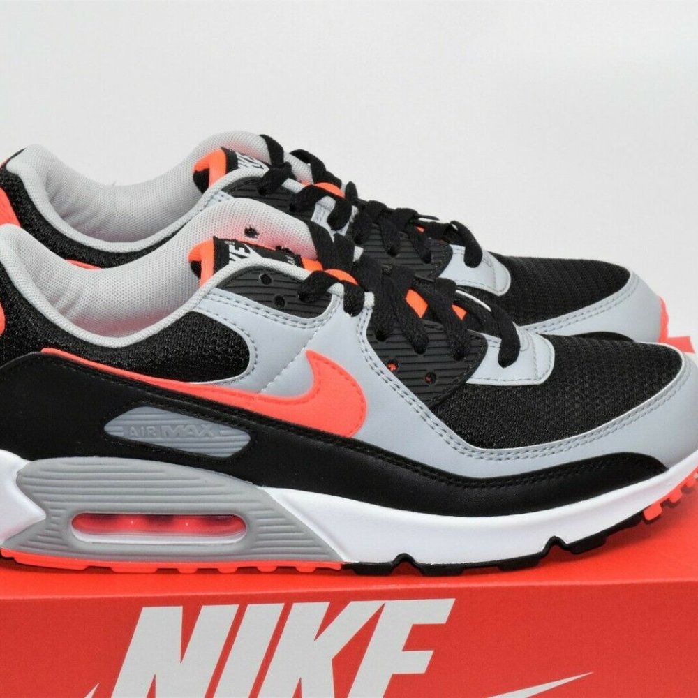 Nike Air Max 90 Black Radiant Red CZ4222-001